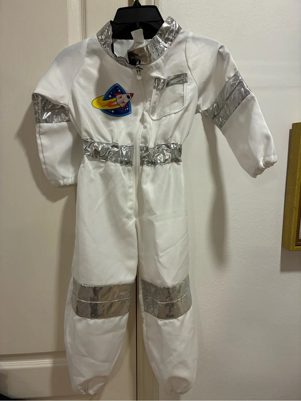 Melissa & Doug White and Silver Space Suit Costume